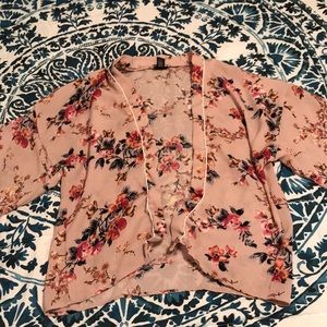 Floral cardigan/ kimono